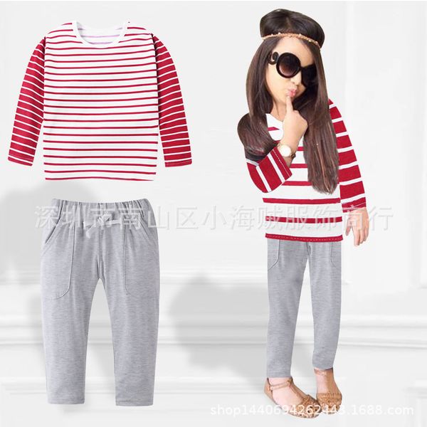 amazon ins горячий продавать 2019 осень новый стиль девушки чистого хлопка набор stripes с длинным рукавом + брюки серого, White
amazon ins горячий продавать 2019 осень новый стиль девушки чистого хлопка набор stripes с длинным рукавом + брюки серого, White