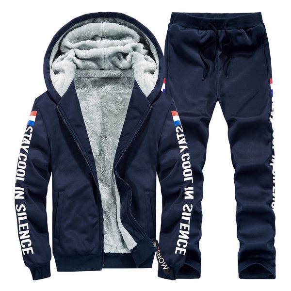 9xl winter thick fleece warm men sport suit sweatsuit letter print hoodie coat+pant casual jogger running outfit set sports wear, Black;blue
9xl winter thick fleece warm men sport suit sweatsuit letter print hoodie coat+pant casual jogger running outfit set sports wear, Black;blue