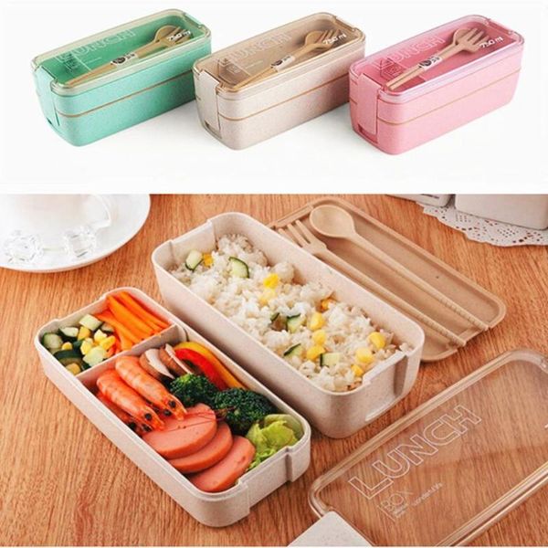1pcs healthy lunch box 3 layer wheat straw bento box microwave storage container carry storage case portable, Blue;pink
1pcs healthy lunch box 3 layer wheat straw bento box microwave storage container carry storage case portable, Blue;pink