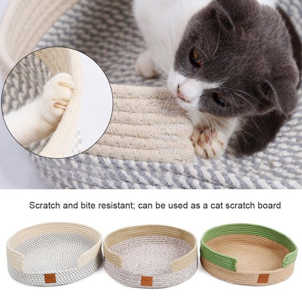pet cat dog soft warm nest kennel bed cave house sleeping bag mat pad tent pet cotton thread weaving basket round pet cat bed
pet cat dog soft warm nest kennel bed cave house sleeping bag mat pad tent pet cotton thread weaving basket round pet cat bed