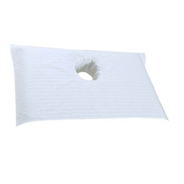 cosmetic massage bed sheet cover sectional satin strip face rest hole towel 60x90cm
cosmetic massage bed sheet cover sectional satin strip face rest hole towel 60x90cm