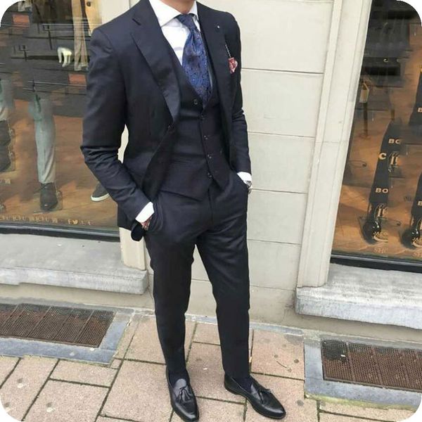 custom black wedding suits man suits groom tuxedos bridegroom blazers slim fit terno masculino 3piece latest coat pant designs costume homme, Black;gray
custom black wedding suits man suits groom tuxedos bridegroom blazers slim fit terno masculino 3piece latest coat pant designs costume homme, Black;gray