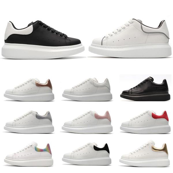 2019 Designer Brand white black leather casual shoes 3M reflective for girl women men pink gold red fashion comfortable flat sneakers
2019 Designer Brand white black leather casual shoes 3M reflective for girl women men pink gold red fashion comfortable flat sneakers