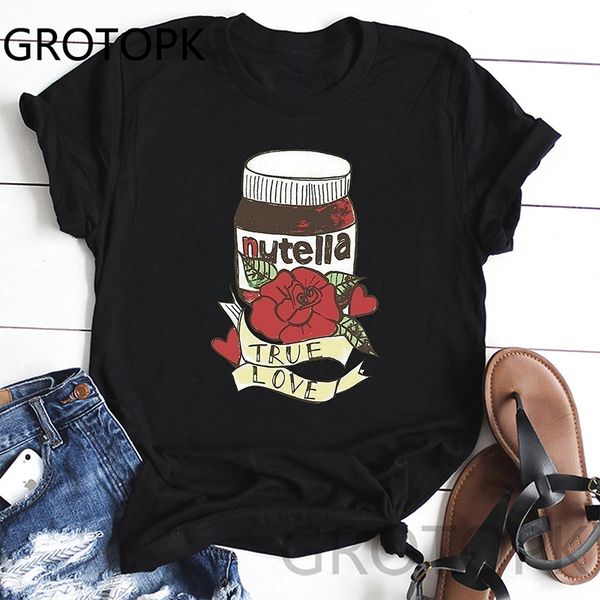 nutella печать cute женщины футболки с коротким рукавом повседневная o-образным вырезом футболки женские летние женские футболки женщины жен, White
nutella печать cute женщины футболки с коротким рукавом повседневная o-образным вырезом футболки женские летние женские футболки женщины жен, White