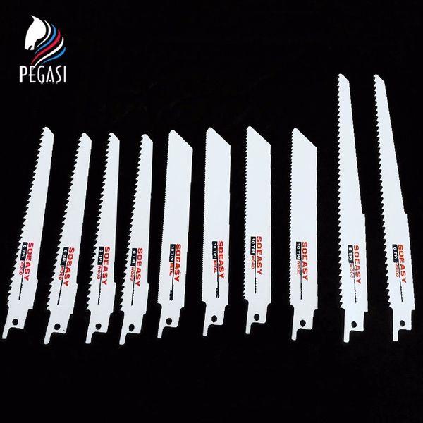 pegasi 10pcs saw blade set carbide woodworking wood fibreboard metal cutting reciprocating power tools accessories
pegasi 10pcs saw blade set carbide woodworking wood fibreboard metal cutting reciprocating power tools accessories