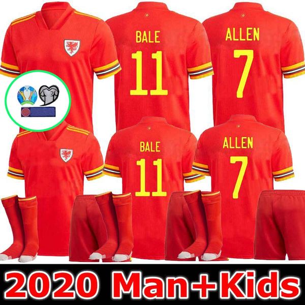 2020 wale occer jer ey 20 21 bale allen jame ben davie wil on cami eta national team home red maillot football hirt, Black;yellow
2020 wale occer jer ey 20 21 bale allen jame ben davie wil on cami eta national team home red maillot football hirt, Black;yellow