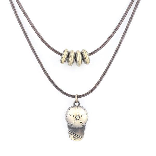 fashion baseball cap hat necklaces & pendants vintage two layered vintage wax rope chain choker necklaces, Golden;silver
fashion baseball cap hat necklaces & pendants vintage two layered vintage wax rope chain choker necklaces, Golden;silver