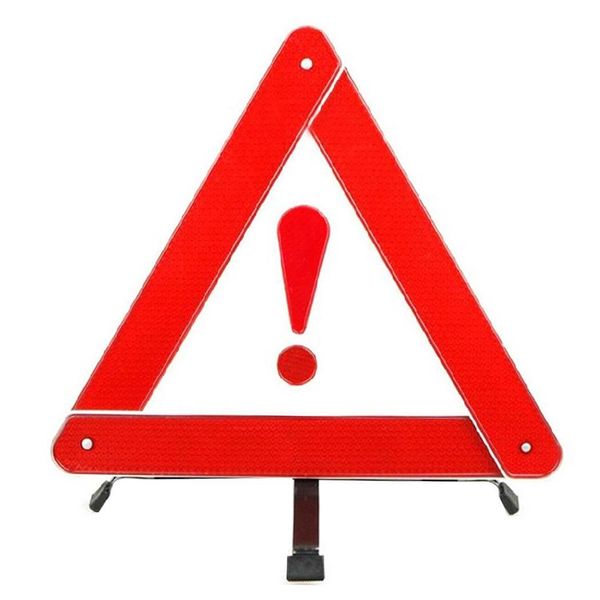 portable triangle shape high reflective car warning sign reflector as picture
portable triangle shape high reflective car warning sign reflector as picture