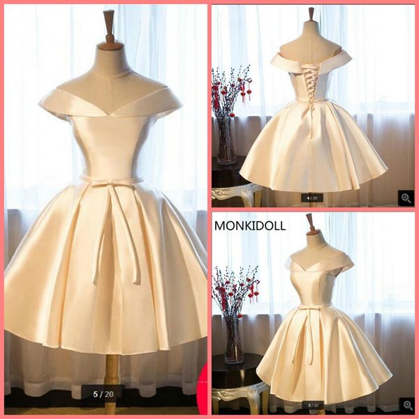 ball gown short real picture prom dress off the shoulder v neck petite girls prom gowns puffy informal corset prom dresses 2019, Black
ball gown short real picture prom dress off the shoulder v neck petite girls prom gowns puffy informal corset prom dresses 2019, Black
