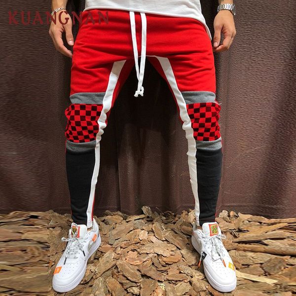 kuangnan plaid jogger pants men clothing 2018 hip hop joggers men pants japanese streetwear mens joggers xxxl sweatpants, Black
kuangnan plaid jogger pants men clothing 2018 hip hop joggers men pants japanese streetwear mens joggers xxxl sweatpants, Black