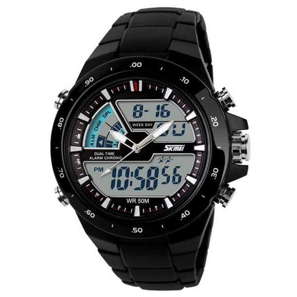 skmei fashion simple sport watch men watch 5bar waterproof outdoor wristwatches dual display digital mens relogio masculi, Slivery;brown
skmei fashion simple sport watch men watch 5bar waterproof outdoor wristwatches dual display digital mens relogio masculi, Slivery;brown