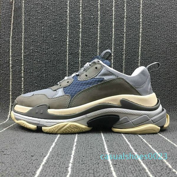 new fashion paris triple-s designer low platform sneakers triple s mens casual women designer casual sports trainers chaussures 36-45 c23, Black 
new fashion paris triple-s designer low platform sneakers triple s mens casual women designer casual sports trainers chaussures 36-45 c23, Black