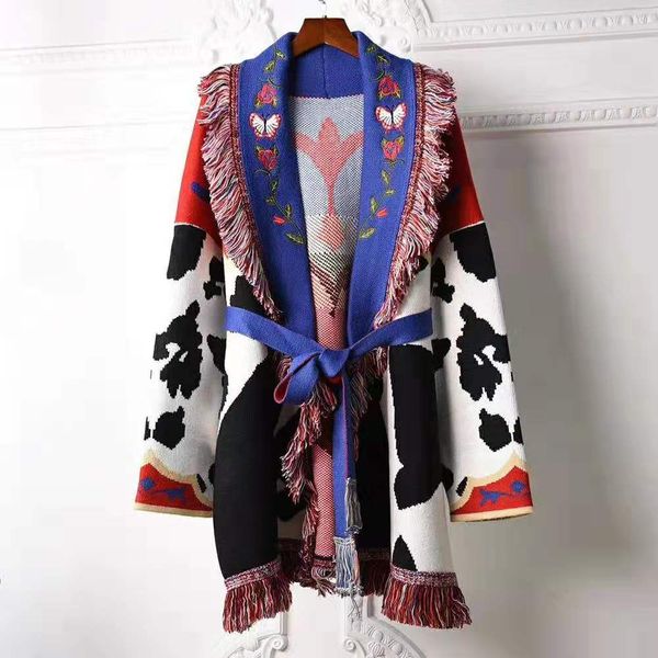 1102 2019 autumn women clothes long sleeve tassel v neck cardigan fashion women clothes embroidery qaina, White;black
1102 2019 autumn women clothes long sleeve tassel v neck cardigan fashion women clothes embroidery qaina, White;black