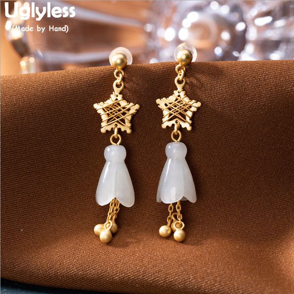 uglyless twinkle little stars earrings women gold plated 925 sterling silver floral earrings tassel brincos jade flowers e1387, Golden;silver
uglyless twinkle little stars earrings women gold plated 925 sterling silver floral earrings tassel brincos jade flowers e1387, Golden;silver