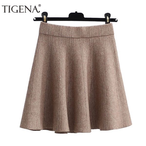 tigena warm knitted skirts womens 2019 autumn winter elastic high waist pleated mini skirt female black khaki gray skirt girls
tigena warm knitted skirts womens 2019 autumn winter elastic high waist pleated mini skirt female black khaki gray skirt girls