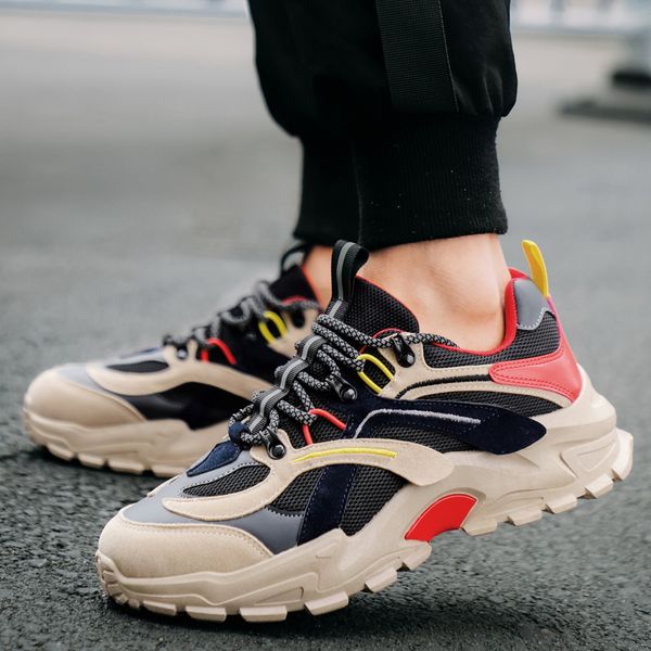 colorful men's scales tank flying woven men's shoes fashion lightweight breathable trend ins wind platform sports casual shoes, Black
colorful men's scales tank flying woven men's shoes fashion lightweight breathable trend ins wind platform sports casual shoes, Black
