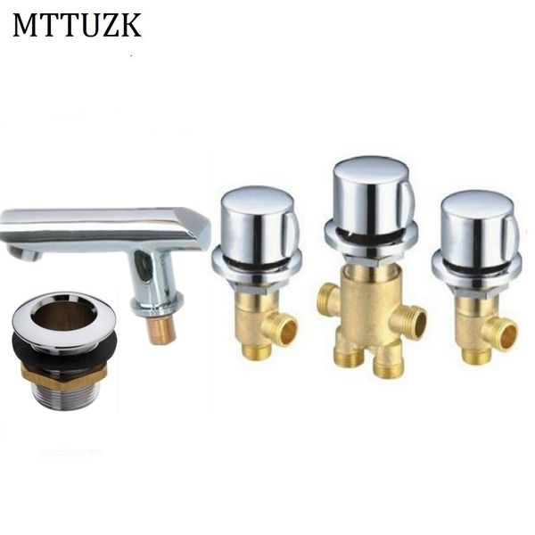 mttuzk cold and water solid brass mixing valve tap bathtub faucet mixer for bathroom jacuzzi faucet 5pcs set
mttuzk cold and water solid brass mixing valve tap bathtub faucet mixer for bathroom jacuzzi faucet 5pcs set