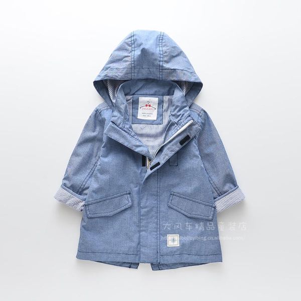 children 2020 girls and boys fashion new pocket long hooded jackets kids coat kid clothing 2-11y, Blue;gray
children 2020 girls and boys fashion new pocket long hooded jackets kids coat kid clothing 2-11y, Blue;gray