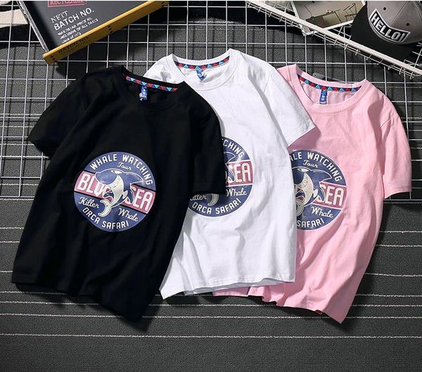 japanese tide brand harajuku bf retro loose short-sleeved t-shirt lovers male and female adolescents in europe, White;black
japanese tide brand harajuku bf retro loose short-sleeved t-shirt lovers male and female adolescents in europe, White;black