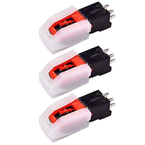 pack of 3 plastic record player gramophone piezoelectric turntable cartridge stylus needles
pack of 3 plastic record player gramophone piezoelectric turntable cartridge stylus needles