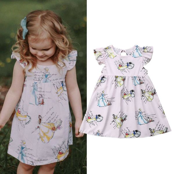 2-7y summer cute infant kids baby girls dress cartoon print ruffles sleeve knee-length a-line dress, Red;yellow
2-7y summer cute infant kids baby girls dress cartoon print ruffles sleeve knee-length a-line dress, Red;yellow