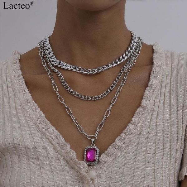 lacteo 3шт / набор dark gothic большой красный rhinestone ожерелье street hip hop кубинский толстые цепи choker ожерелье для женщин мужчин, Silver
lacteo 3шт / набор dark gothic большой красный rhinestone ожерелье street hip hop кубинский толстые цепи choker ожерелье для женщин мужчин, Silver