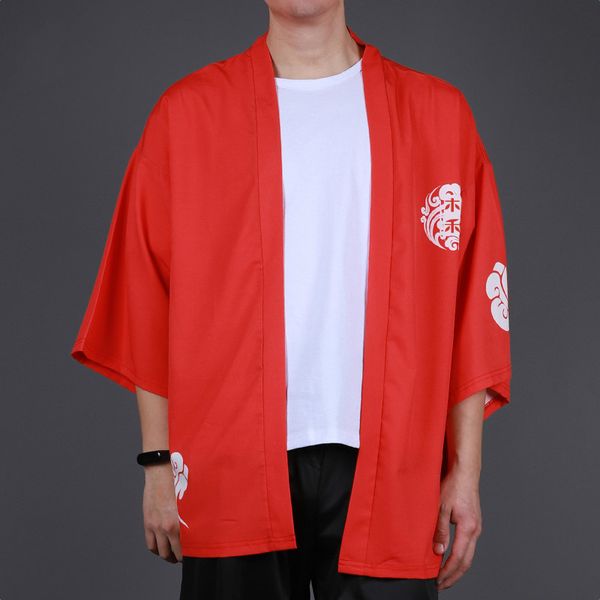 ethnic clothing summer mens kimono shirt plus size japanese cardigan patterns open stitch cloud print harajuku men hanfu h9051, Red
ethnic clothing summer mens kimono shirt plus size japanese cardigan patterns open stitch cloud print harajuku men hanfu h9051, Red