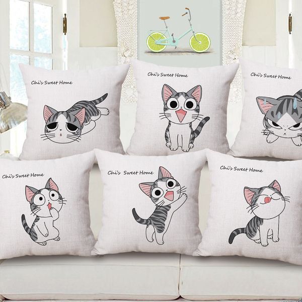 number printing cotton pillow cartoon kitty cushion set home furnishing sofa by pillow case
number printing cotton pillow cartoon kitty cushion set home furnishing sofa by pillow case