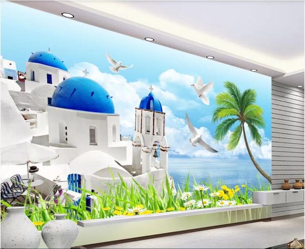 3d room wallpaper custom p mural mediterranean aegean sea tv background wall decoration painting wallpaper for walls 3 d
3d room wallpaper custom p mural mediterranean aegean sea tv background wall decoration painting wallpaper for walls 3 d
