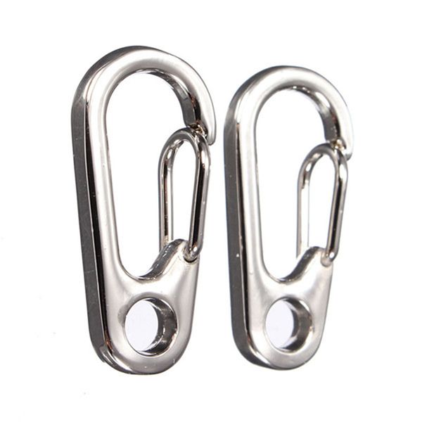 useful mini carabiner stainless steel buckle spring buckle keychain key ring fixed hook clip hook lock climbing buckle outdoor
useful mini carabiner stainless steel buckle spring buckle keychain key ring fixed hook clip hook lock climbing buckle outdoor