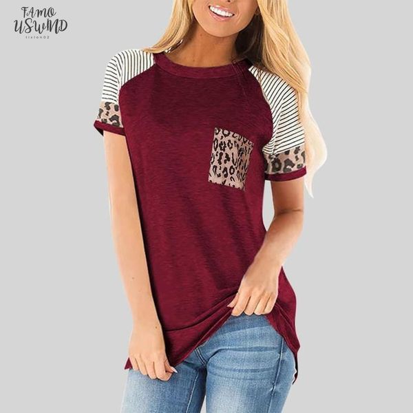 pocket leopard t shirt patchwork casual women tshirt tunic ladies summer female short sleeve shirt blusas pullover, White
pocket leopard t shirt patchwork casual women tshirt tunic ladies summer female short sleeve shirt blusas pullover, White