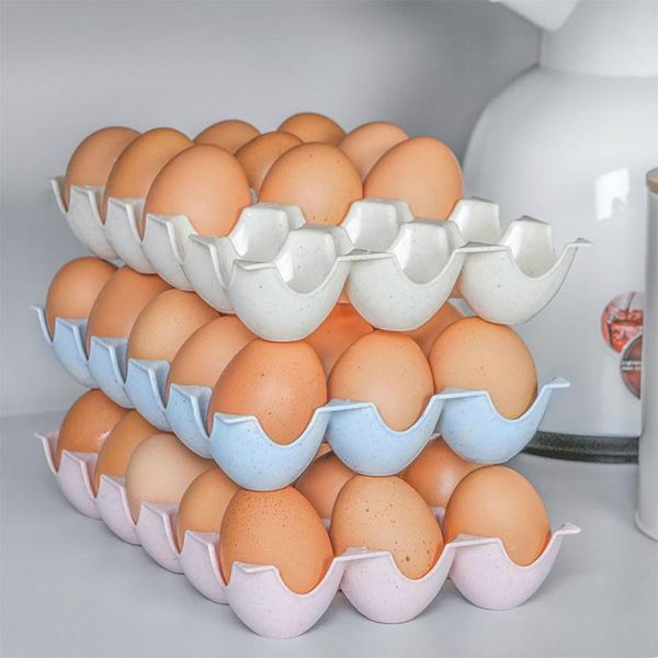 egg holder box refrigerator storage tray for 15pcs eggs shatter-proof egg container kitchen accessories #py35
egg holder box refrigerator storage tray for 15pcs eggs shatter-proof egg container kitchen accessories #py35