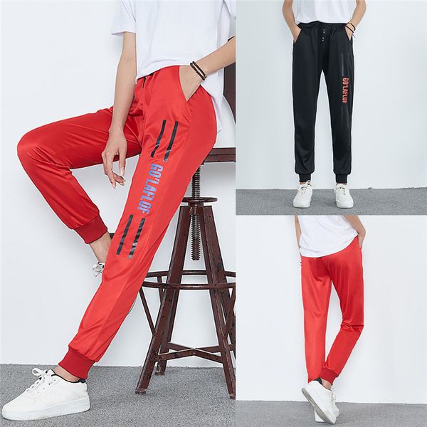 sports running pants loose women training pants middle waisted fitness sports women pantalon deportivo mujer 0907, Black;blue
sports running pants loose women training pants middle waisted fitness sports women pantalon deportivo mujer 0907, Black;blue
