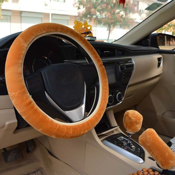 3pcs soft plush spring steering wheel cover kit with slever hand brake wool cover winter warm auto car interior accessies
3pcs soft plush spring steering wheel cover kit with slever hand brake wool cover winter warm auto car interior accessies