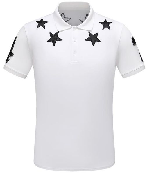 tide brand fashion mens designer new classic wild men shirts comfortable five-pointed star printing man pure cotton polo shirt, White;black
tide brand fashion mens designer new classic wild men shirts comfortable five-pointed star printing man pure cotton polo shirt, White;black