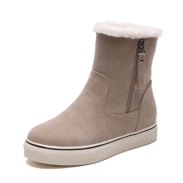women boots winter warm snow boots women faux suede ankle boots for female winter shoes side zipper plush shoes woman *3368, Black
women boots winter warm snow boots women faux suede ankle boots for female winter shoes side zipper plush shoes woman *3368, Black