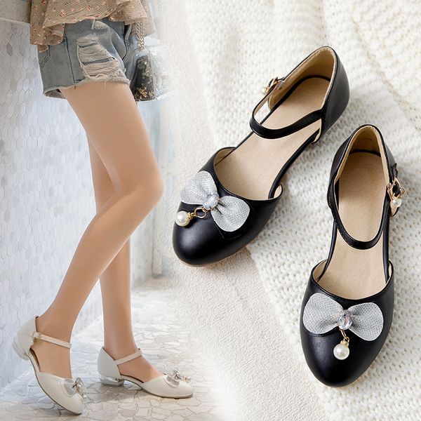 women's sandals sweet lolita shoes pink black bow pearls harajuku heels women cute shoes women round head kawaii
women's sandals sweet lolita shoes pink black bow pearls harajuku heels women cute shoes women round head kawaii