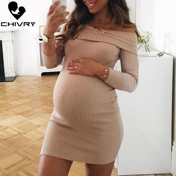 maternity dresses chivry 2021 pregnant women pregnancy dress casual long sleeve slash neck solid mini nursing clothing, White
maternity dresses chivry 2021 pregnant women pregnancy dress casual long sleeve slash neck solid mini nursing clothing, White