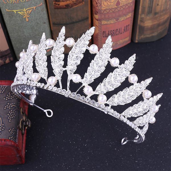 baroque silver/gold leaves bride tiaras crowns rhinestone pearl bridal headband headpiece wedding hair jewelry accessories vl, Golden;white
baroque silver/gold leaves bride tiaras crowns rhinestone pearl bridal headband headpiece wedding hair jewelry accessories vl, Golden;white