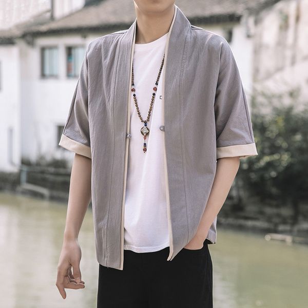 men's jackets 2021 summer mens cotton linen trench coat streetwear male vintage casual jacket chinese style men, Black;brown
men's jackets 2021 summer mens cotton linen trench coat streetwear male vintage casual jacket chinese style men, Black;brown