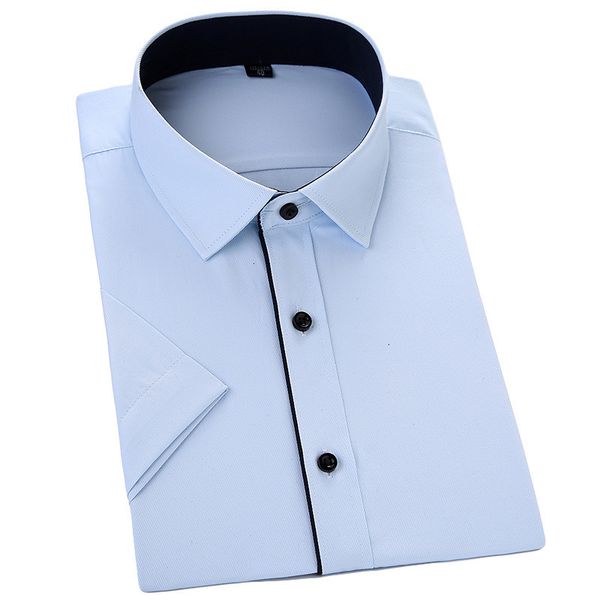 quality men dress shirts 2019 casual man fashion short sleeve slim fit solid casual business man's shirt camisa masculina 4xl, White;black
quality men dress shirts 2019 casual man fashion short sleeve slim fit solid casual business man's shirt camisa masculina 4xl, White;black
