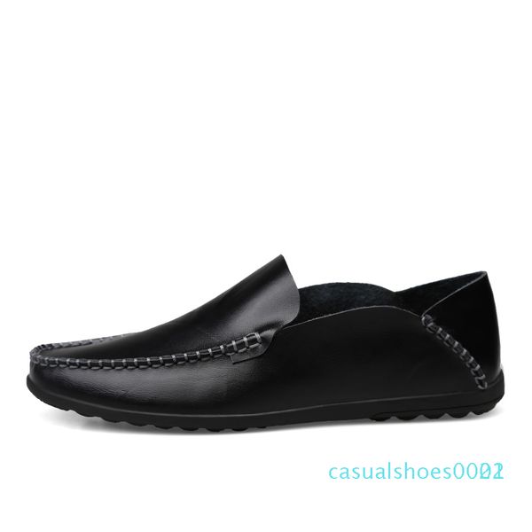 soft leather men loafers handmade casual shoes men moccasins for leather flat shoes c22, Black
soft leather men loafers handmade casual shoes men moccasins for leather flat shoes c22, Black