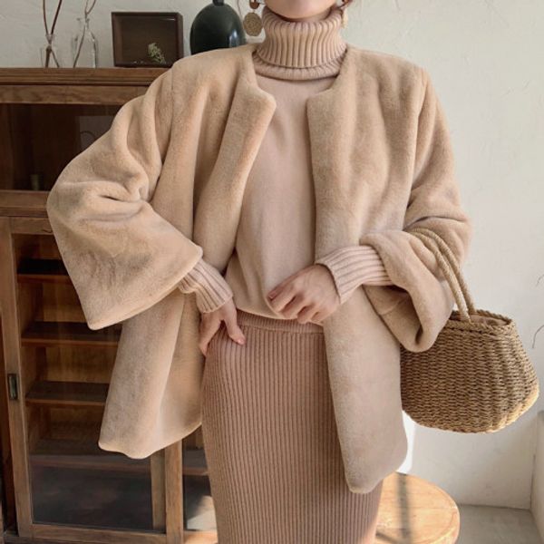 winter women faux fur coat female thick warm faux fur jacket o-neck autumn warm coat female party overcoat ka226, Black
winter women faux fur coat female thick warm faux fur jacket o-neck autumn warm coat female party overcoat ka226, Black