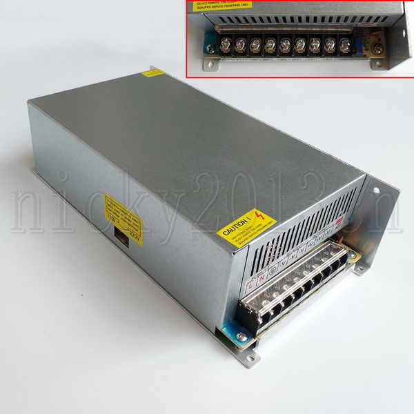 full power dc 12v 50a 600w power supply adapter transformer switching led light driver cctv non waterproof indoor use iron universal
full power dc 12v 50a 600w power supply adapter transformer switching led light driver cctv non waterproof indoor use iron universal