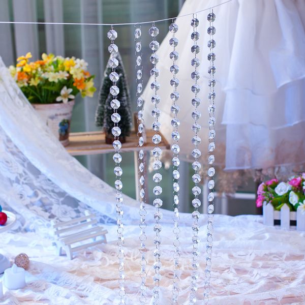 10pcsx1mgarland strand hanging crystal glass bead curtain wedding decoration party event centerpiece diy party decor favors
10pcsx1mgarland strand hanging crystal glass bead curtain wedding decoration party event centerpiece diy party decor favors