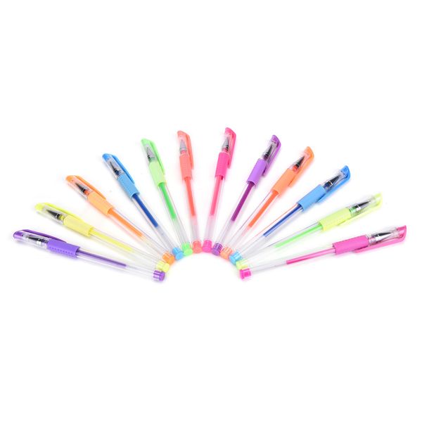 12pcs gel pen set refills metallic pastel neon glitter sketch drawing color marker pen school stationery for kids gifts
12pcs gel pen set refills metallic pastel neon glitter sketch drawing color marker pen school stationery for kids gifts
