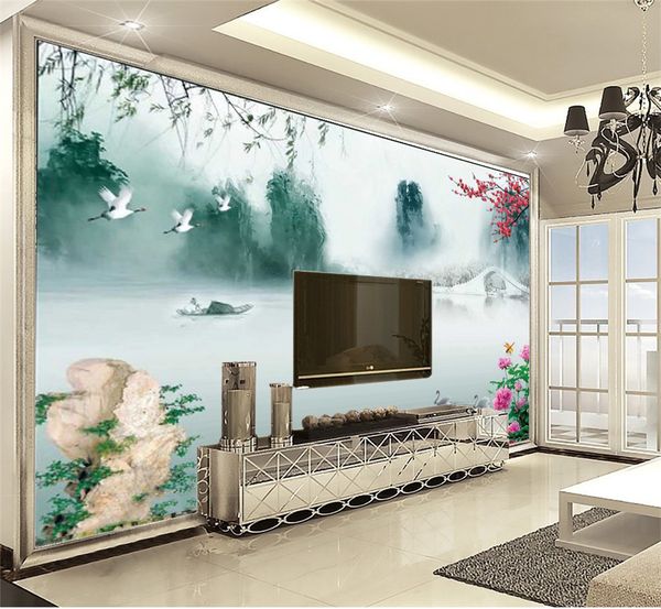 3d wallpaper flower boat beautiful jiangnan scenery 3d landscape wall paper practical moistureproof waterproof wallpaper
3d wallpaper flower boat beautiful jiangnan scenery 3d landscape wall paper practical moistureproof waterproof wallpaper