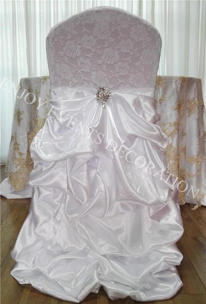 10шт мжк # 135 кружева одутловатое трепал складками атласа свадебное украшение chiavari стул задняя крышка
10шт мжк # 135 кружева одутловатое трепал складками атласа свадебное украшение chiavari стул задняя крышка