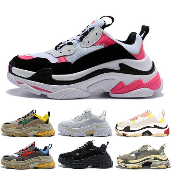classic triple s baskets for men women shoes black white mens trainers triple s sneakers casual dad shoe size 3645
classic triple s baskets for men women shoes black white mens trainers triple s sneakers casual dad shoe size 3645