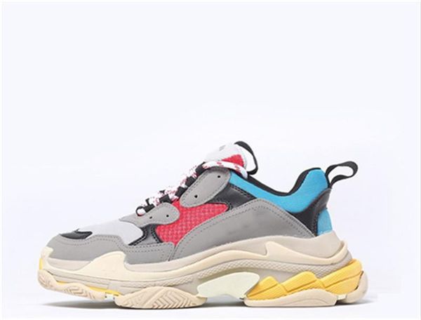 19 multi luxury triple s designer low old dad sneaker combination soles boots mens womens fashion casual shoes high quality, Black
19 multi luxury triple s designer low old dad sneaker combination soles boots mens womens fashion casual shoes high quality, Black